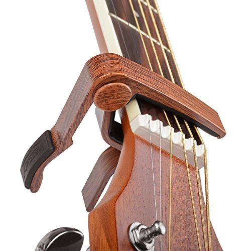 Rinastore 6String Acoustic & Electric Guitar Capo Single Handed Capo