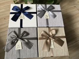 1pc Gift Box with Ribbon,Wedding Gift box,Favor Box,gift box,Holiday party favor - $12.90