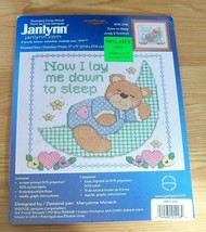 NEW Janlynn Stamped Cross Stitch Kit Down to Sleep 11&quot; x 11&quot; 041-0159 NIP - $16.99