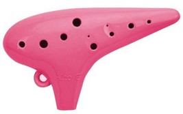 Youngchang Music Plastic Ocarina Musical Wind instrument (Pink)