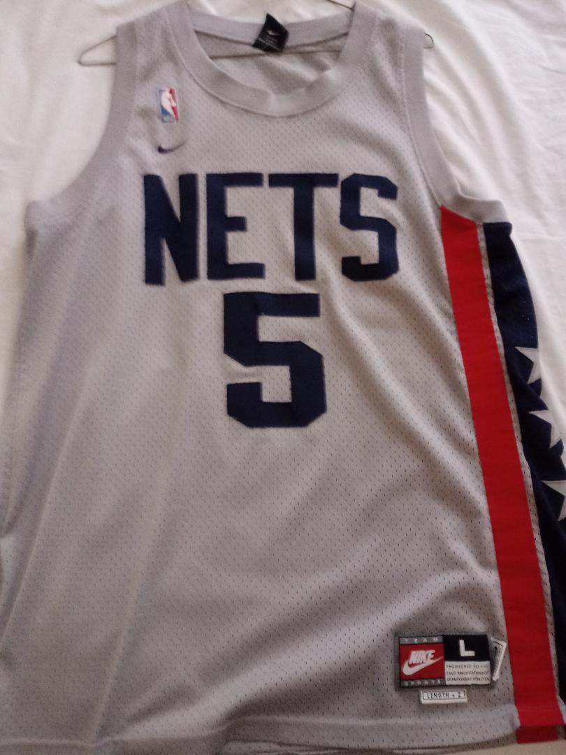 jason kidd nets jersey medium