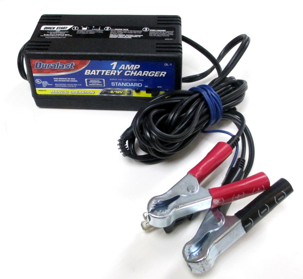 duralast battery chargermaintainer instructions