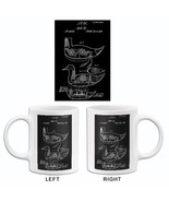 1870 - Aquatic Toy - A. W. Hart - Patent Art Mug - $23.99+