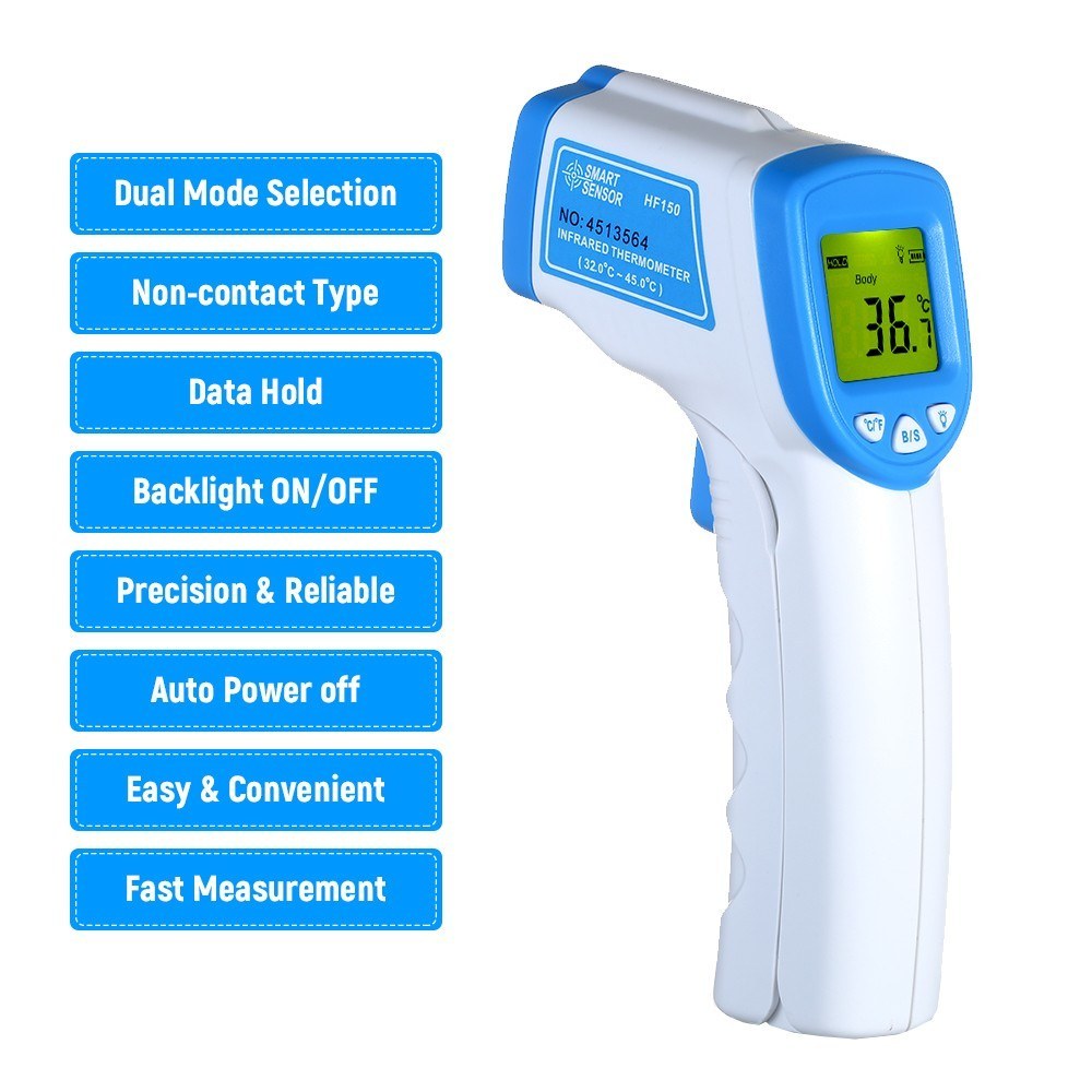 Non Contact FDA Approved Forehead Infrared Thermometer Model HF150