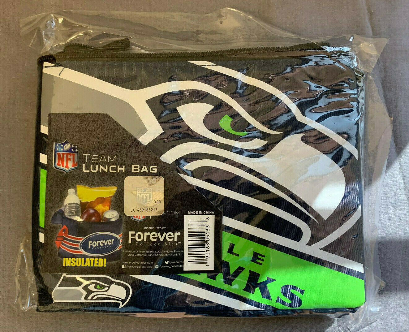 seahawks lunch bag
