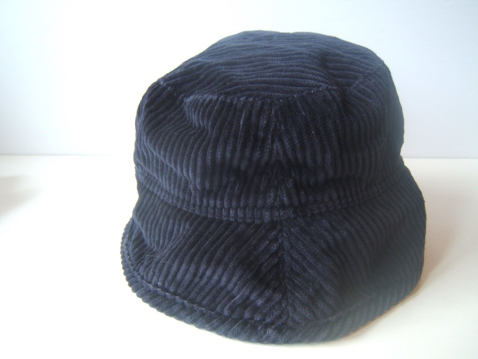 LL Bean Girl's Bucket Hat Black Corduroy L/XL Cap Girls' Accessories