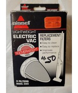 BISSELL Lightweight ELECTRIC VAC Replacement Filters Model 3085 3-pack - $8.90