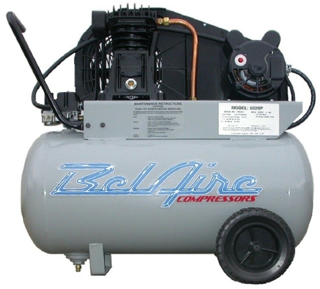 Belaire 5020P 2Hp 20 Gallon Horizontal 115V Single Phase Portable Air