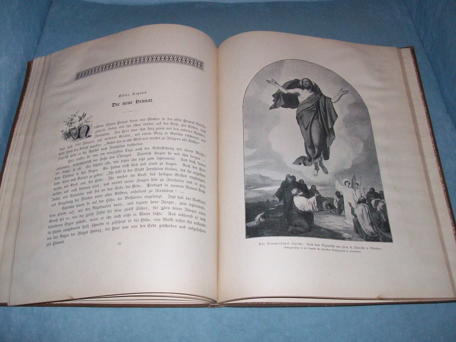 GERMAN 1897 Simon Peter The Fisherman of Galilee & the Apostle of Jesus ...