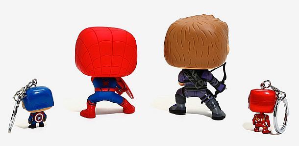 funko pop civil war 4 pack