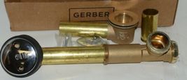 Gerber 41818 Bath Drain trip Lever 20 Gauge Brass Chrome Finish image 3
