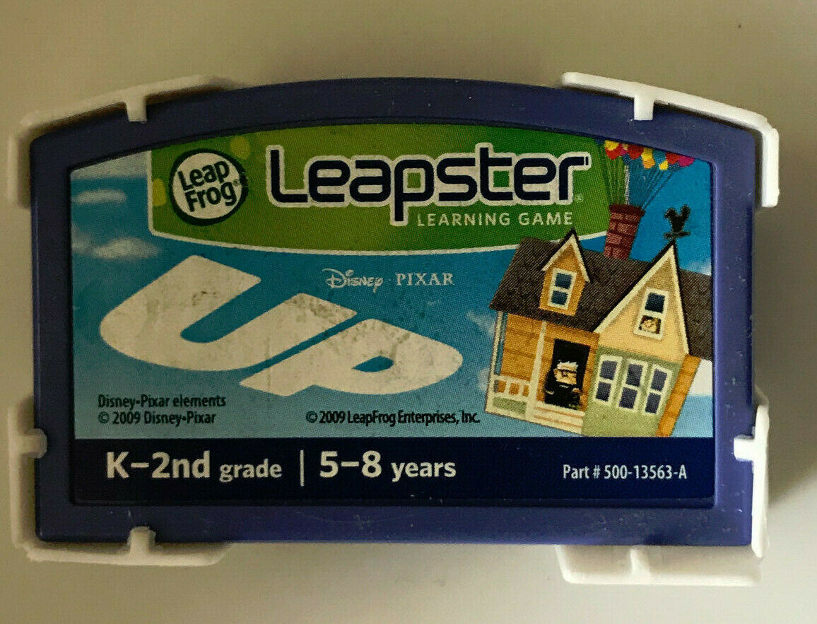 Leapfrog Leapster Disney Pixar Up Works With Leapster 1 And 2 - Video Games