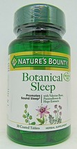 Natures Bounty Botanical Sleep Coated Tablets 30 tablets Exp.11/21 - $13.85