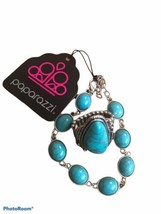 NEW Turquoise Colored Stone Bracelet and Ring - $9.90