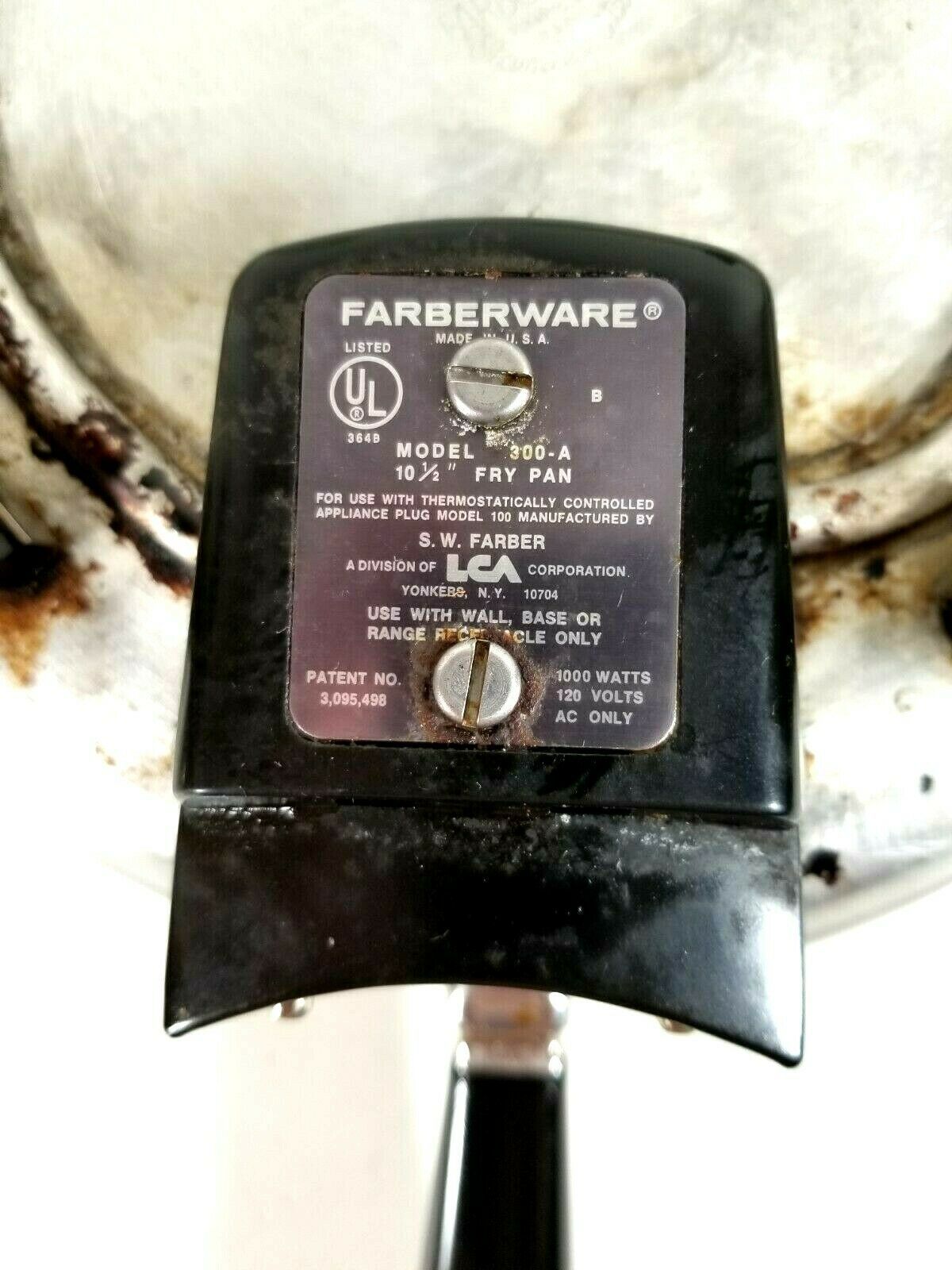 farberware heat controller 101