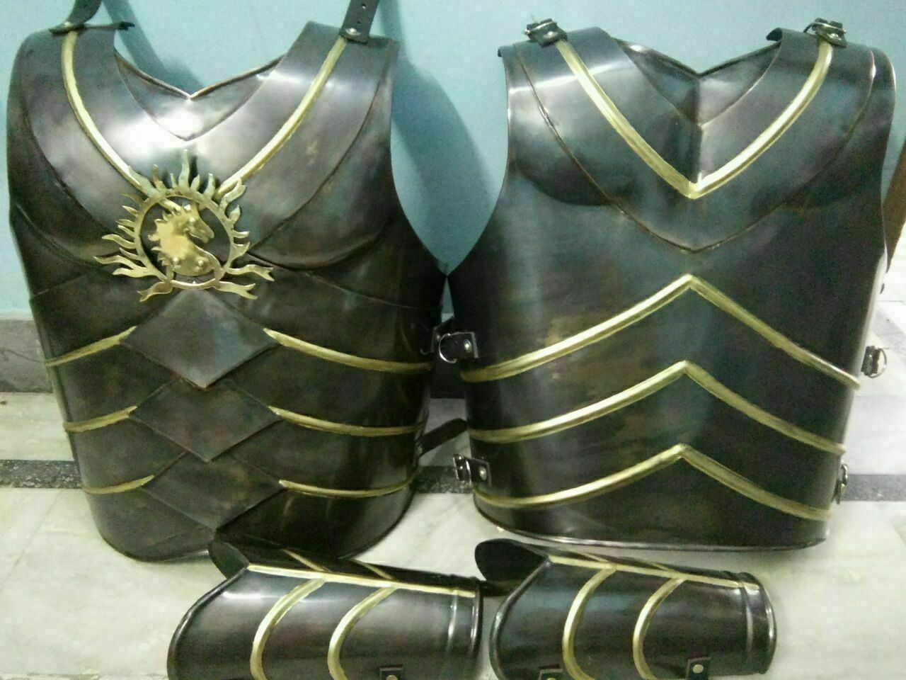 Medieval Knight Halloween Bahubali Armor Dress Chest Armor For Role ...