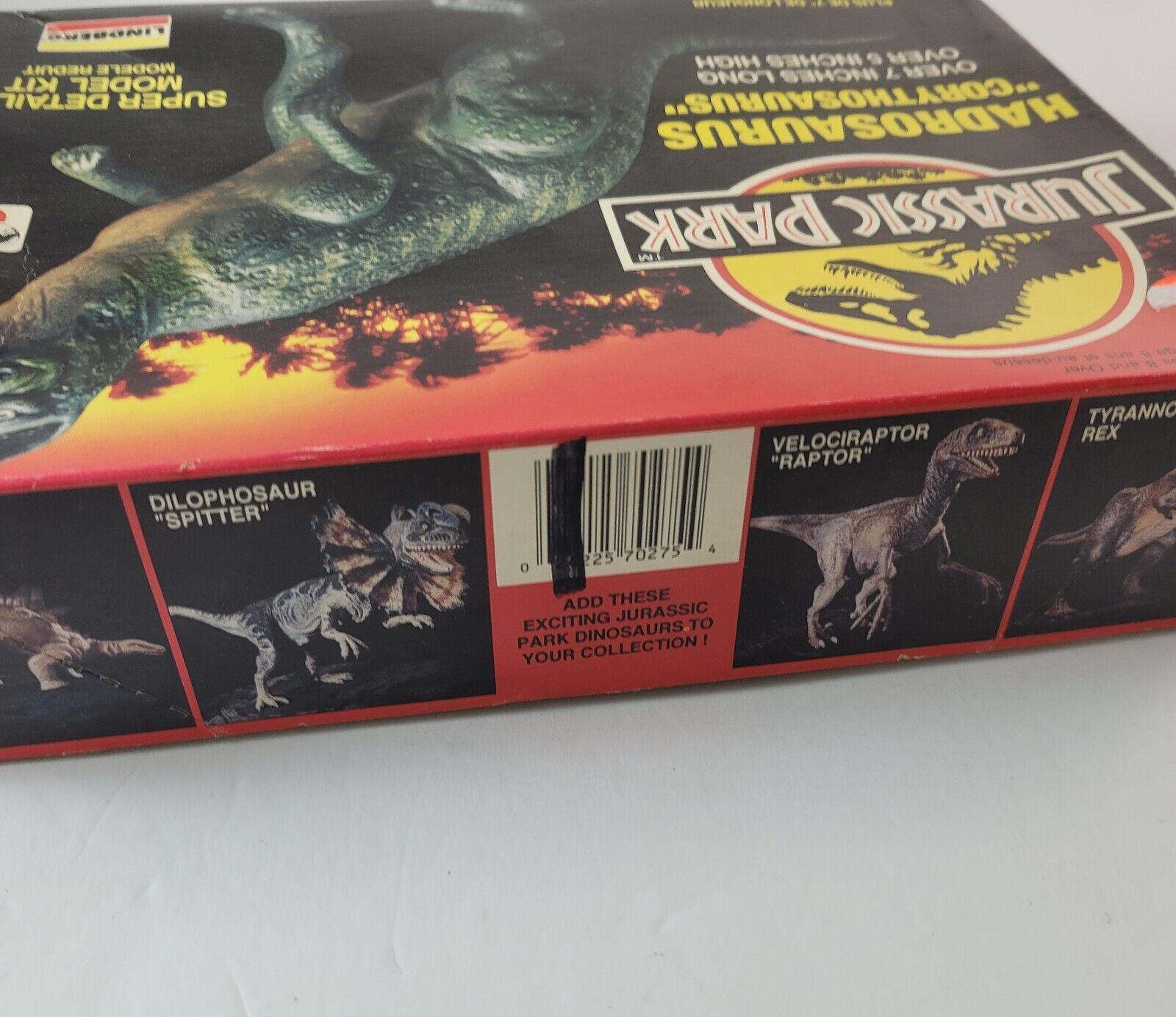 LINDBERG Jurassic Park HADROSAURUS Corythosaurus Model Kit #70275 ...