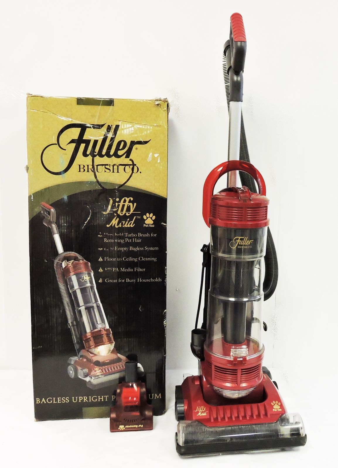 Fuller Brush Jiffy Maid Bagless Upright Vacuum FBJFM Vacuum Cleaners
