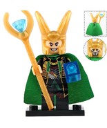 Loki With Tesseract and Scepter- Avengers - Infinity War - Minifigure - $4.99