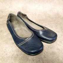 Aerosoles Womens Richmond Size 6 Blue Slip On Loafer Flats - $20.99