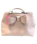 Betsey johnson Purse Bow satchel pink  blush nwt - $49.00
