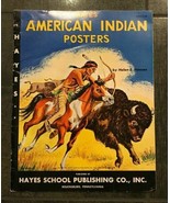 Vintage American Indian Posters~12&quot; x 10&quot;~ H S Hansen~ Hayes School Pub.... - $6.98