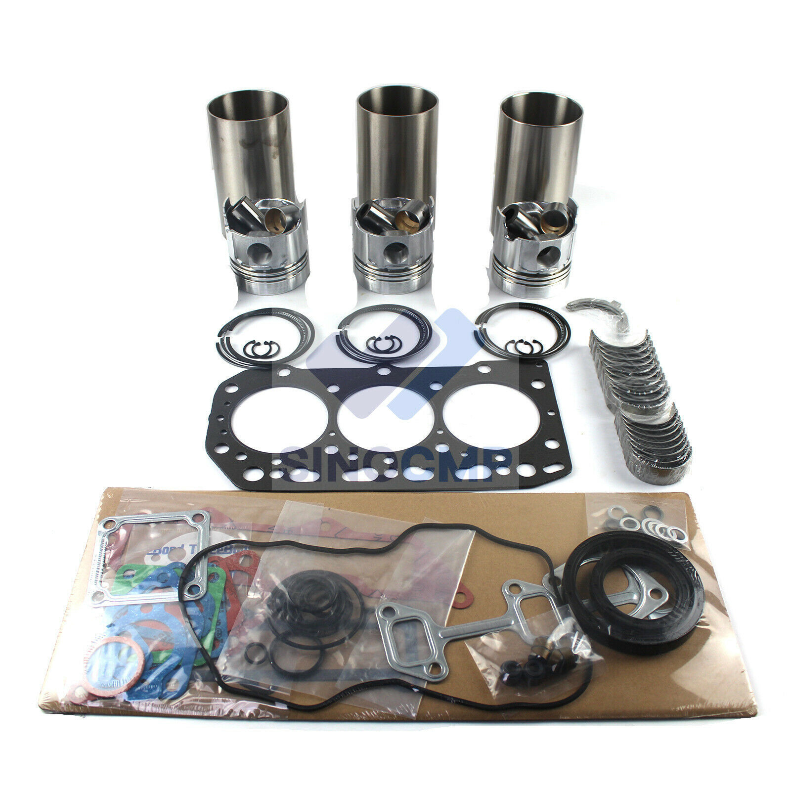 Engine Overhaul Rebuild Kit For Kubota D750 Bobcat Equipment Parts