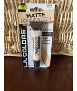 L.A. Colors Matte Foundation Porcelain C68398 High Pigment Formula NWB - $7.80