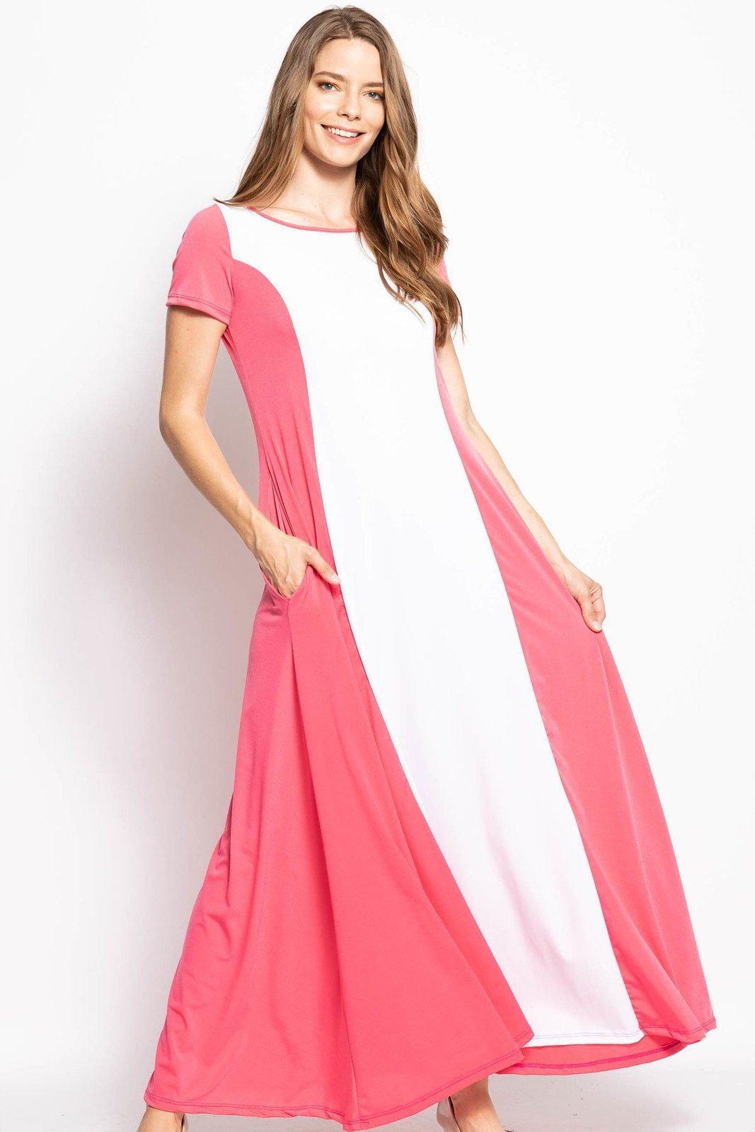 Colorful Breezy Summer Maxi Dress - Dresses