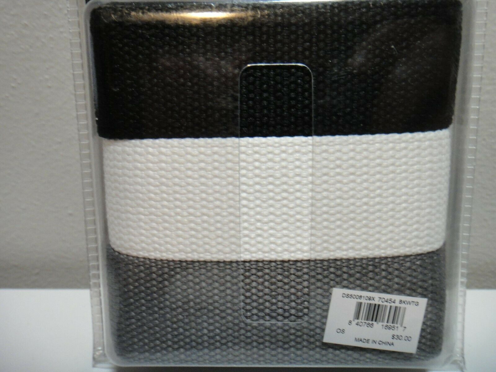 NIKE BELT 3 IN 1 WEB PACK COLOR BLACK RED /& WHITE ONE SIZE FITS ALL UP TO 42/"