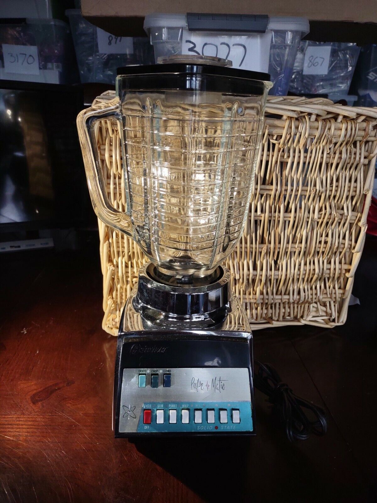 Osterizer Pulse Matic Blender Vintage Works Handheld Blenders