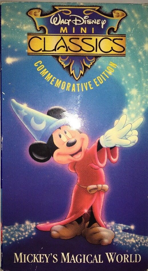 Walt Disney Mini Classics - Mickeys Magical World VHS - VHS Tapes