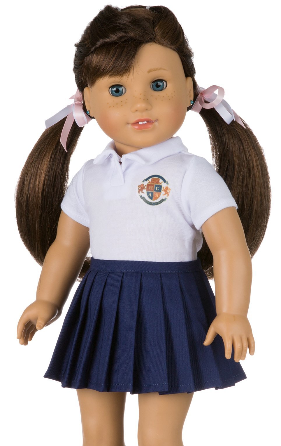 CUSTOMIZABLE School Uniform for American Girl Doll YOUR OWN SCHOOL