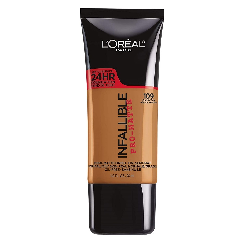 L'Oreal Paris Makeup Infallible Pro-Matte Liquid Longwear Foundation ...