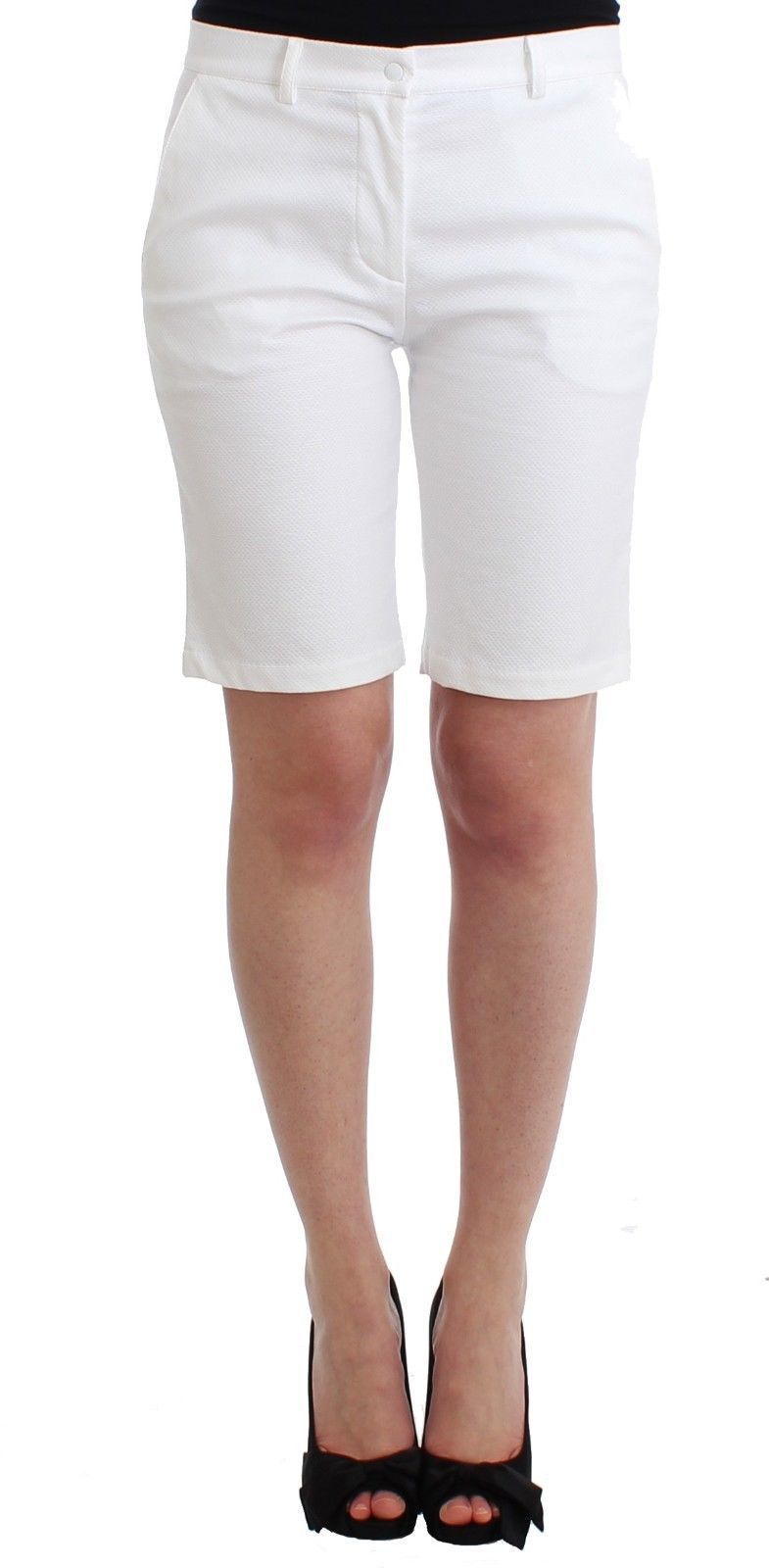 Beachwear White Bermuda City Shorts Dress Fashion