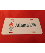 Atlanta 1996, White, Centennial Olympic Games License Plate with Torch L... - $14.99