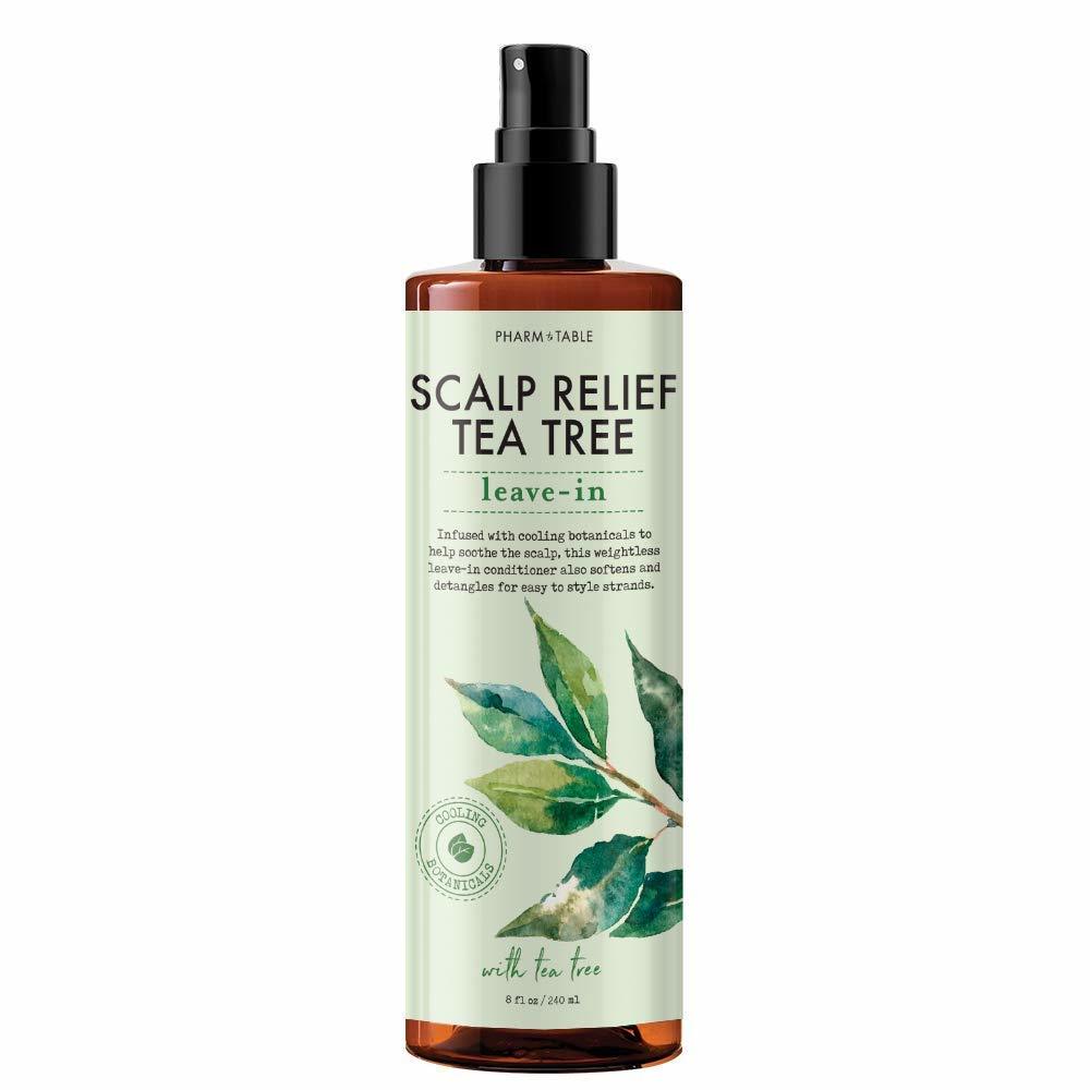 Pharm To Table Scalp Relief Tea Tree Leave-in Conditioner 8 Fl Oz Spray