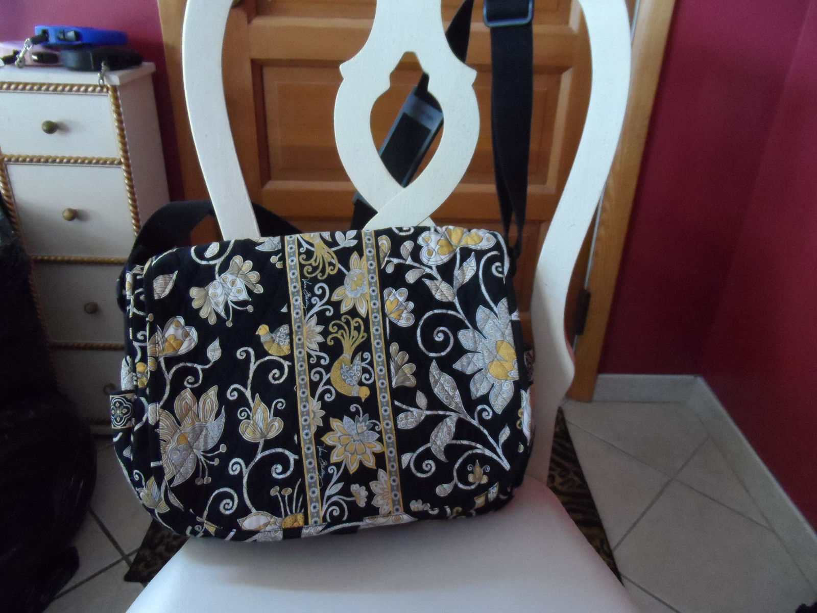 vera bradley computer messenger bag