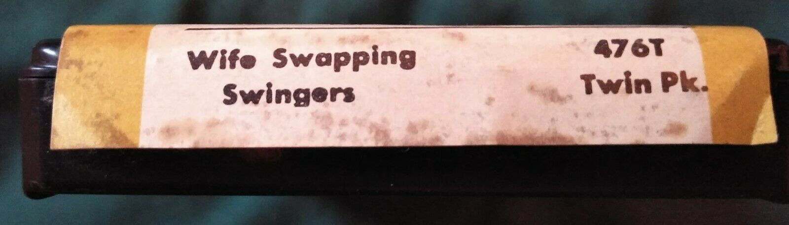 Vtg 1970s Wife Swapping Swingers Orgy 8 Track Tape Adults Only Sex Nude