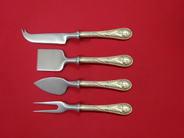 Quintessence by Lunt Sterling Silver Cheese Serving Set 4pc HHWS Custom - $435.70