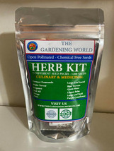 12 Pack Medicinal &amp; Culinary Herb Seeds Kit 1200 Seeds - $8.99