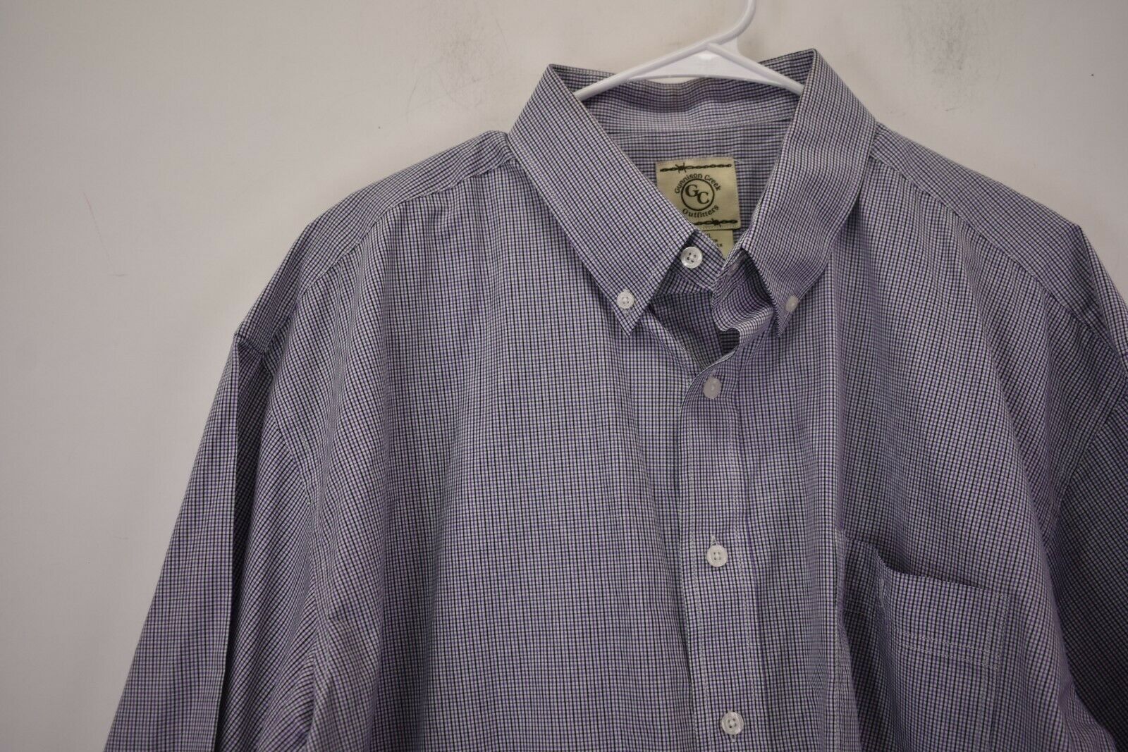 Gunnison Creek Outfitters Men's XL Short Sleeve Button Down Checkered ...