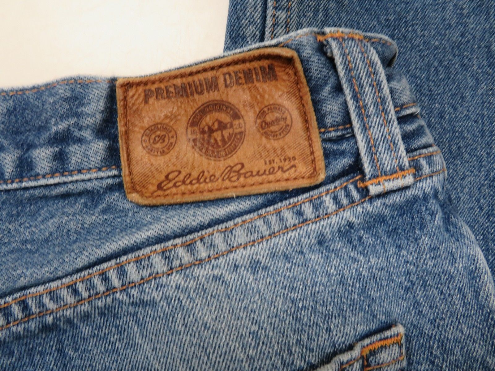 eddie bauer blue jeans