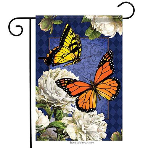 Primary image for Classic Butterflies Decorative Garden Flag-2 Sided Message,12.5" x 18"