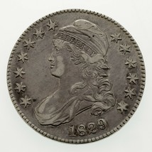 1829 Capped Bust Half Dollar in Extra Fine Condition - $222.75