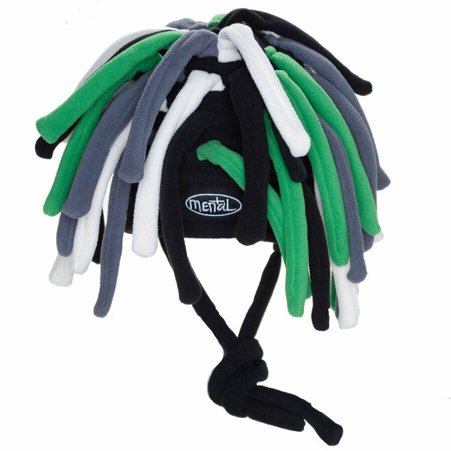 green ski hat