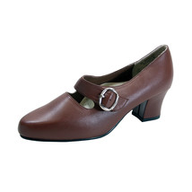 PEERAGE Xia Women&#39;s Wide Width Mary Jane Leather Pumps - $44.95