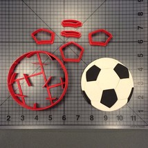 Soccer Ball 266-B563 Cookie Cutter Set - $6.50