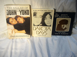 3 John Lennon Books with Yoko, Poems, Drawings, Dakota Days  image 1