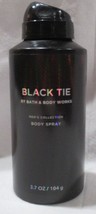Bath &amp; Body Works Men&#39;s Collection Body Spray 3.7 oz BLACK TIE sage sand... - $19.59